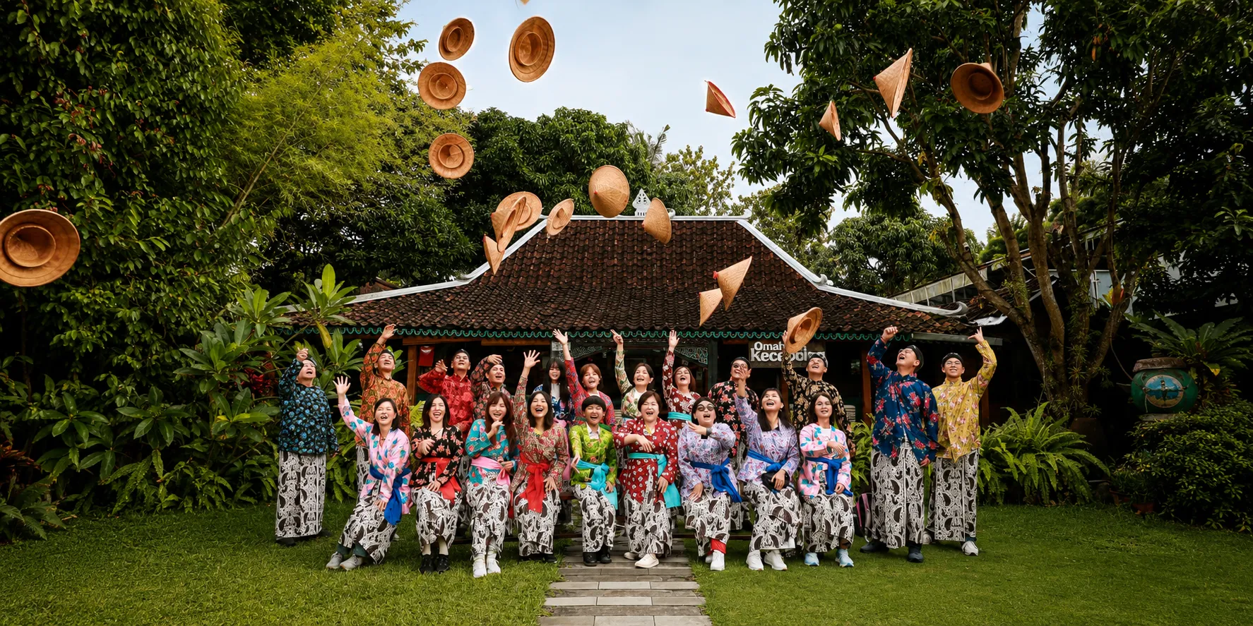 Group cultural experience in traditional batik, Yogyakarta
